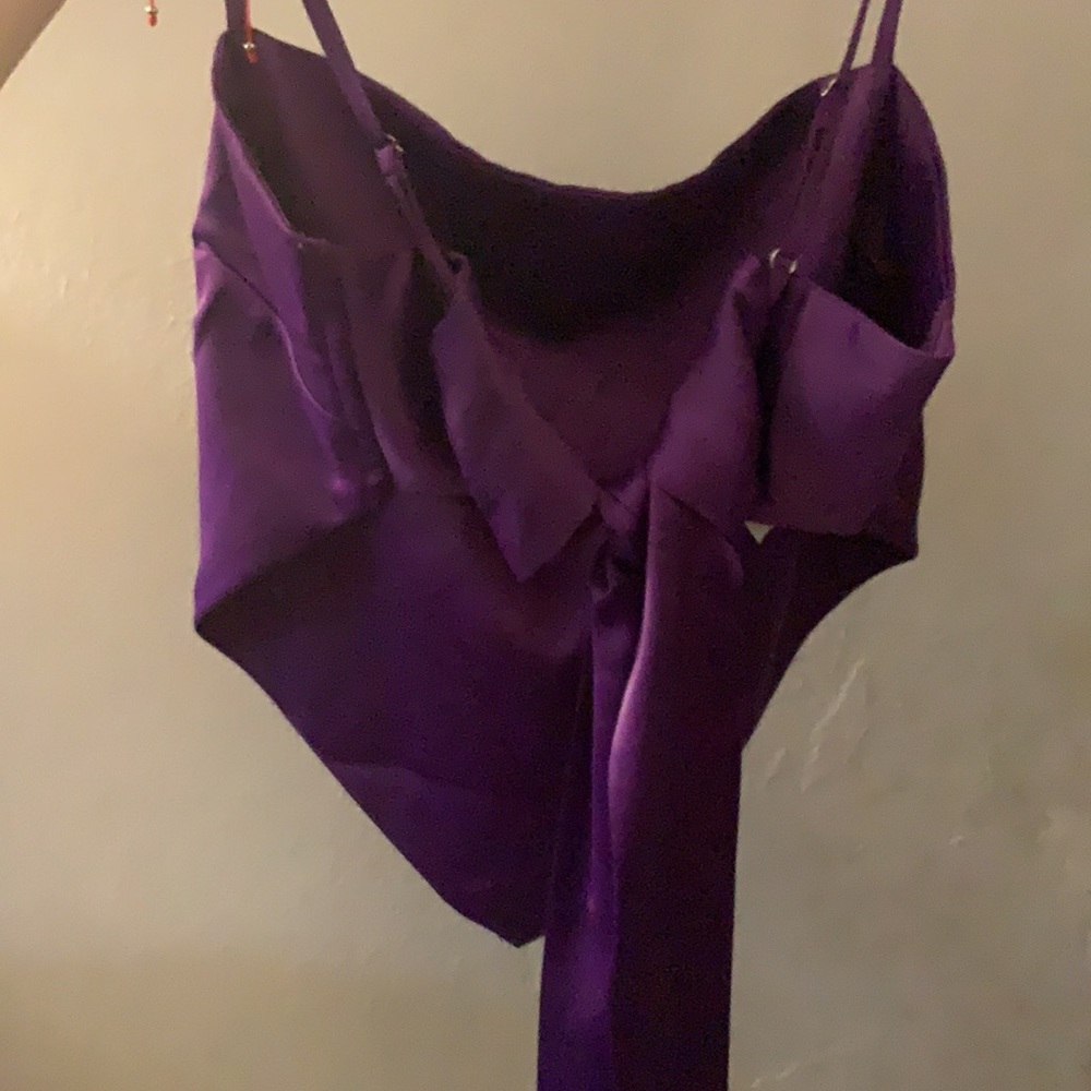NASTY GAL SCARF TOP 💜 - Picture 3 of 4